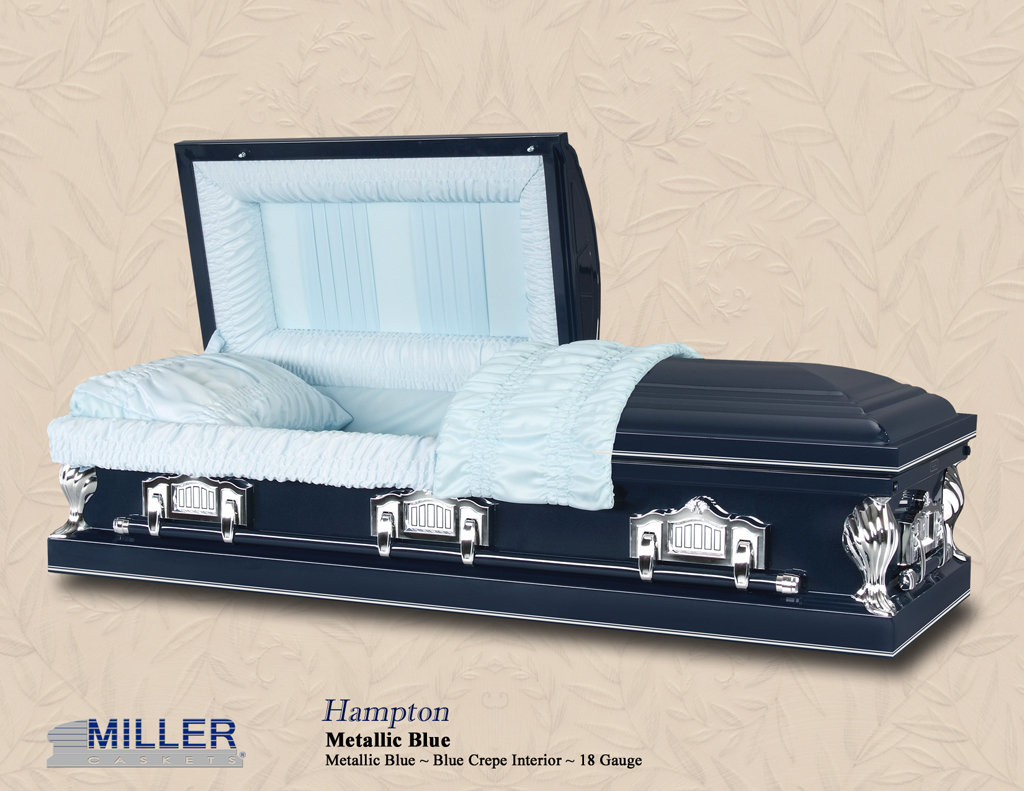 Hampton Metallic Blue